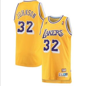 Men’s Magic Johnson Adidas Hardwood Jersey